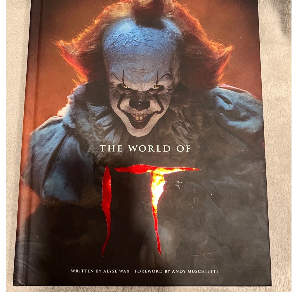 Abrams The World of IT Hardcover Movie Art Book Pennywise Alyse Wax OS
